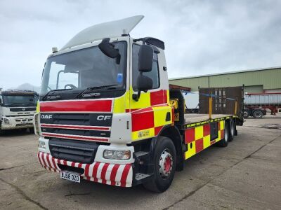 2009 DAF CF75 310 6x2 Rear Lift Beavertail Plant Rigid