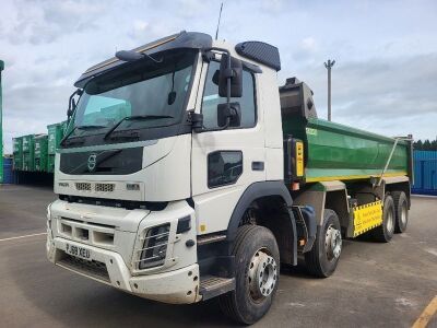 2019 Volvo FMX 8x4 Tipper