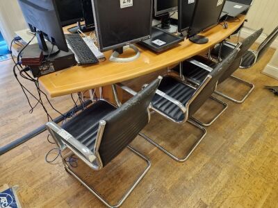 Boardroom Table and 8 x Chairs