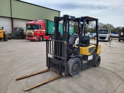 2001 Daewoo D255-3 2.5 ton Diesel Forklift