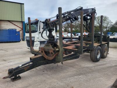 Tandem Axle Drawbar Log Trailer