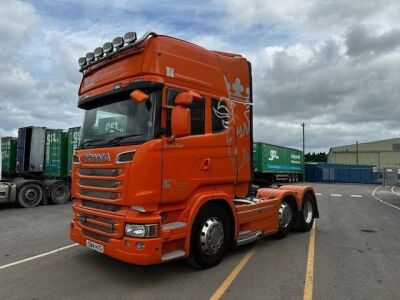 2014 Scania R580 V8 6x2 Midlift Tractor Unit - 2