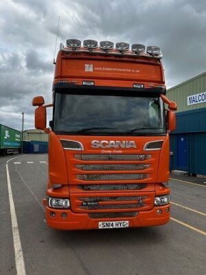 2014 Scania R580 V8 6x2 Midlift Tractor Unit - 5