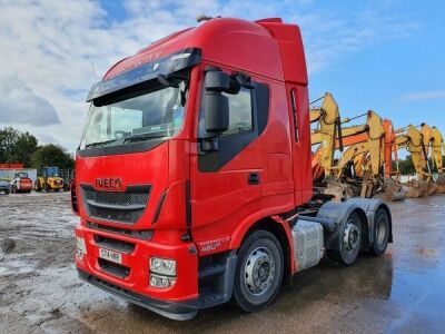 2014 Iveco Stralis 480 Euro 6 6x2 Midlift Tractor Unit