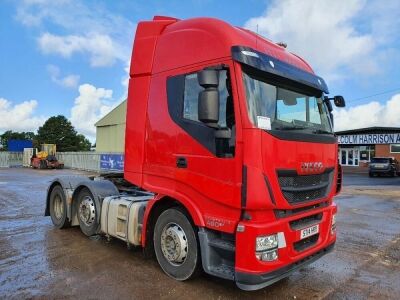 2014 Iveco Stralis 480 Euro 6 6x2 Midlift Tractor Unit - 2