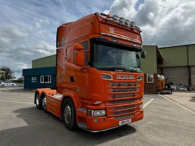 2014 Scania R520 V8 6x2 Midlift Tractor Unit