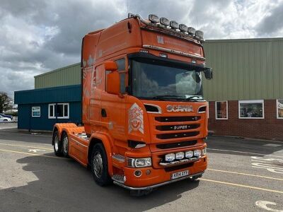 2014 Scania R520 V8 6x2 Midlift Tractor Unit