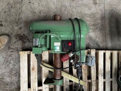 Box Ford 3 Phase Floor Standing Pillar Drill - 2