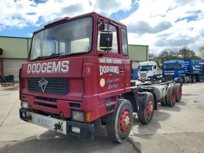 1985 Foden S108 8x4 Chassis Cab  - 2