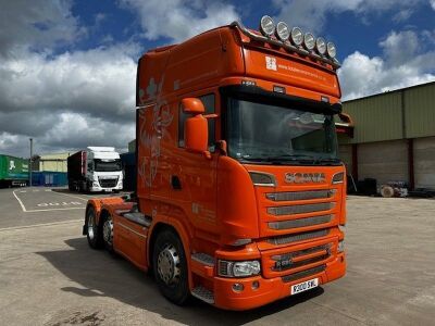 2015 Scania R520 V8 6x2 Midlift Tractor Unit