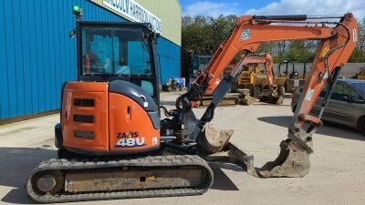 2021 Hitachi ZX48U-6 Mini Digger - 4