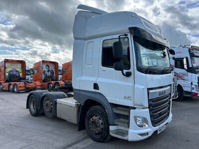 2016 DAF CF460 6x2 Midlift Tractor Unit