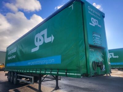 2015 SDC Triaxle Curtainside Trailer