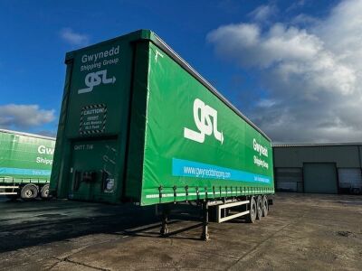 2015 SDC Triaxle Curtainside Trailer