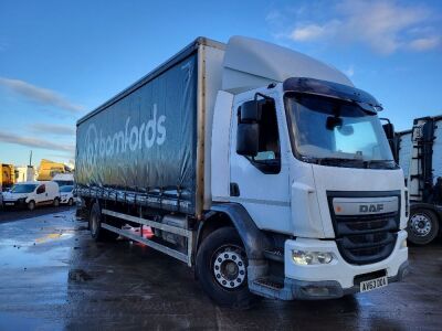 2014 DAF LF55 250 4x2 Euro 6 Curtainside Rigid