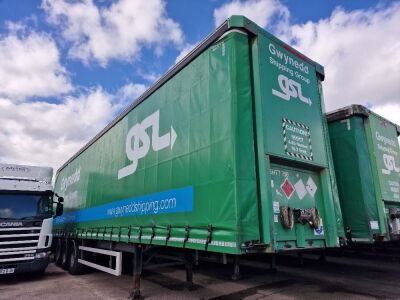 2015 SDC Triaxle Curtainside Trailer