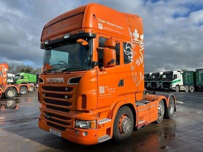 2013 Scania R560 V8 6x2 Midlift Tractor Unit