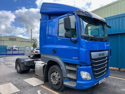 2018 DAF CF480 4x2 Tractor Unit