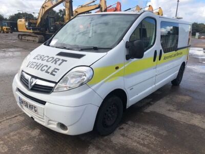 2008 Vauxhall Vivaro Escort Van