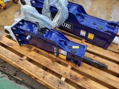 New & Unused Hirox HD X10 Hydraulic Breaker