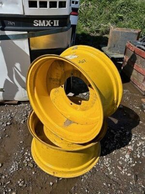 2x JCB Wheel Rims