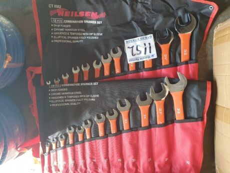 2 X Spanner Set 6-32MM