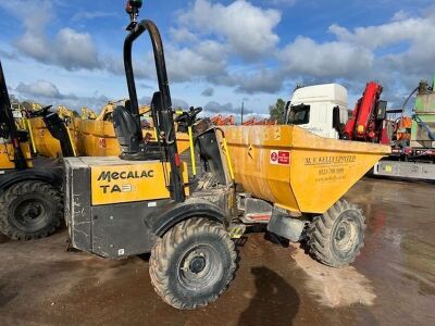 2019 Mecalac TA3H Straight Tip Dumper - 2