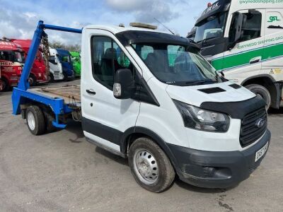 2017 Ford Transit Telescopic Mini Skip Loader