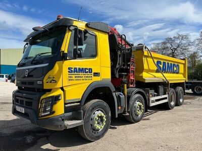 2017 Volvo FMX 8x4 Grab Loader