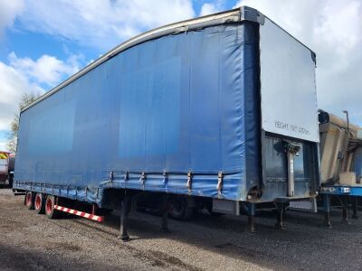 2009 Montracon Triaxle Double Deck Curtainside Trailer