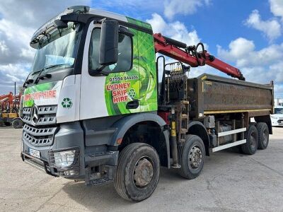 2014 Mercedes Arocs 8x4 Grab Loader - 2