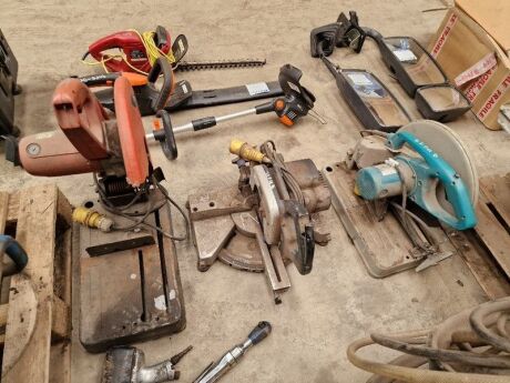 3x Metal Chop Saws