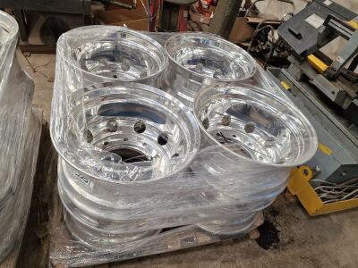 8 x Alcoa 22.5x9.00-176 Alloy Rims