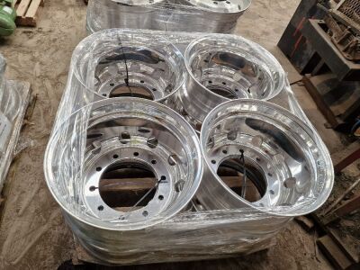 8 x Alcoa 22.5x9.00-176 Alloy Rims - 2