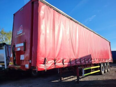 2002 Cartwright Triaxle Curtainside Trailer