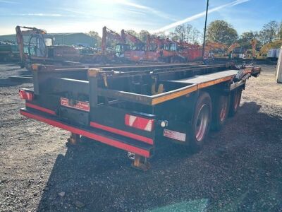 2012 Truckmate Triaxle Drawbar Big Hook Bin Trailer