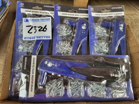 4 x Rivet Guns