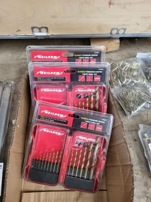 3 x 15pc Metal Drill Sets