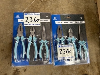 2 x 3pc Plier Sets