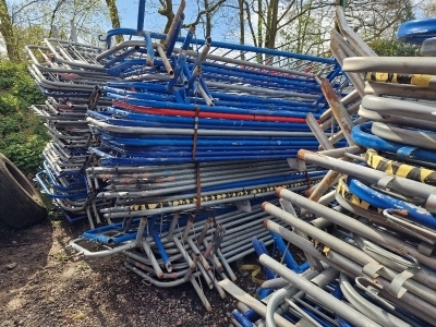 Qty of Steel Crowd Control Barriers  - 6