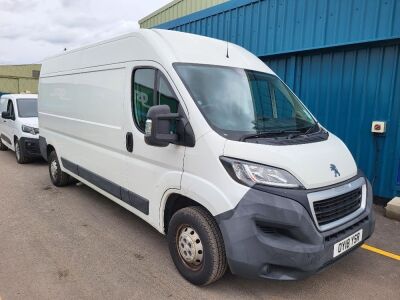 2018 Peugeot Boxer LWB Van