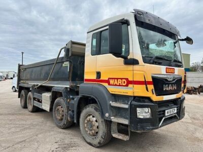 2016 MAN TGS 35.400 8x4 Steel Body Tipper