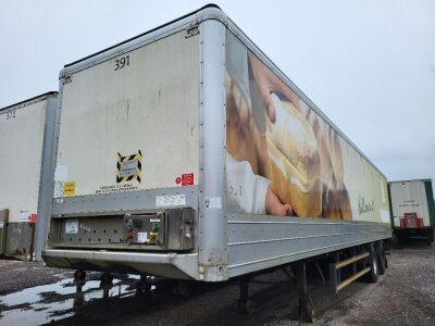 2010 Cartwright Tandem Axle Box Trailer