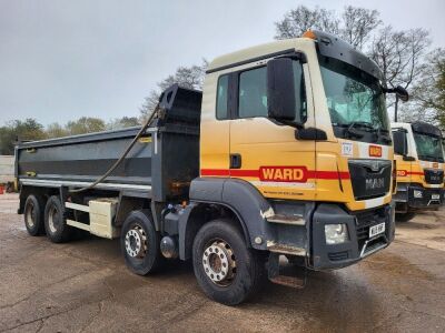 2015 MAN TGS 35.400 8x4 Steel Body Tipper 