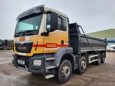 2015 MAN TGS 35.400 8x4 Steel Body Tipper  - 2