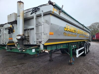 2013 Montracon Triaxle Bathtub Aggregate Tipping Trailer  - 2