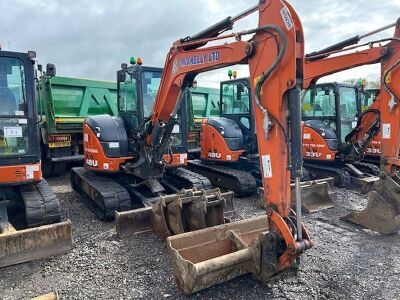 2021 Hitachi ZX48U-6CLR Mini Digger