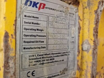 2021 DKB OKB 100 Hydraulic Breaker - 3