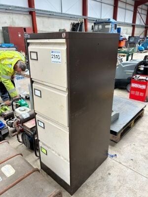 Filing Cabinet & Suitcase - 3