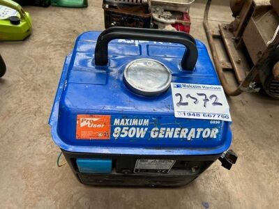 3 x Petrol Generators & 1 x Radiator - 3